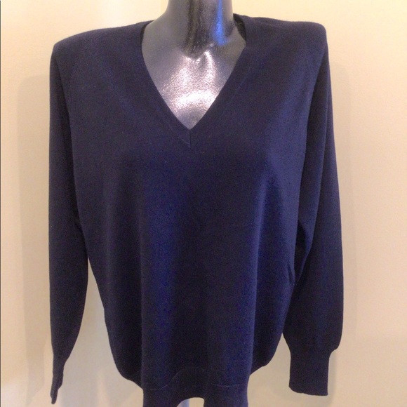 V Neck Sweater size L made in Italy - Picture 2 of 3